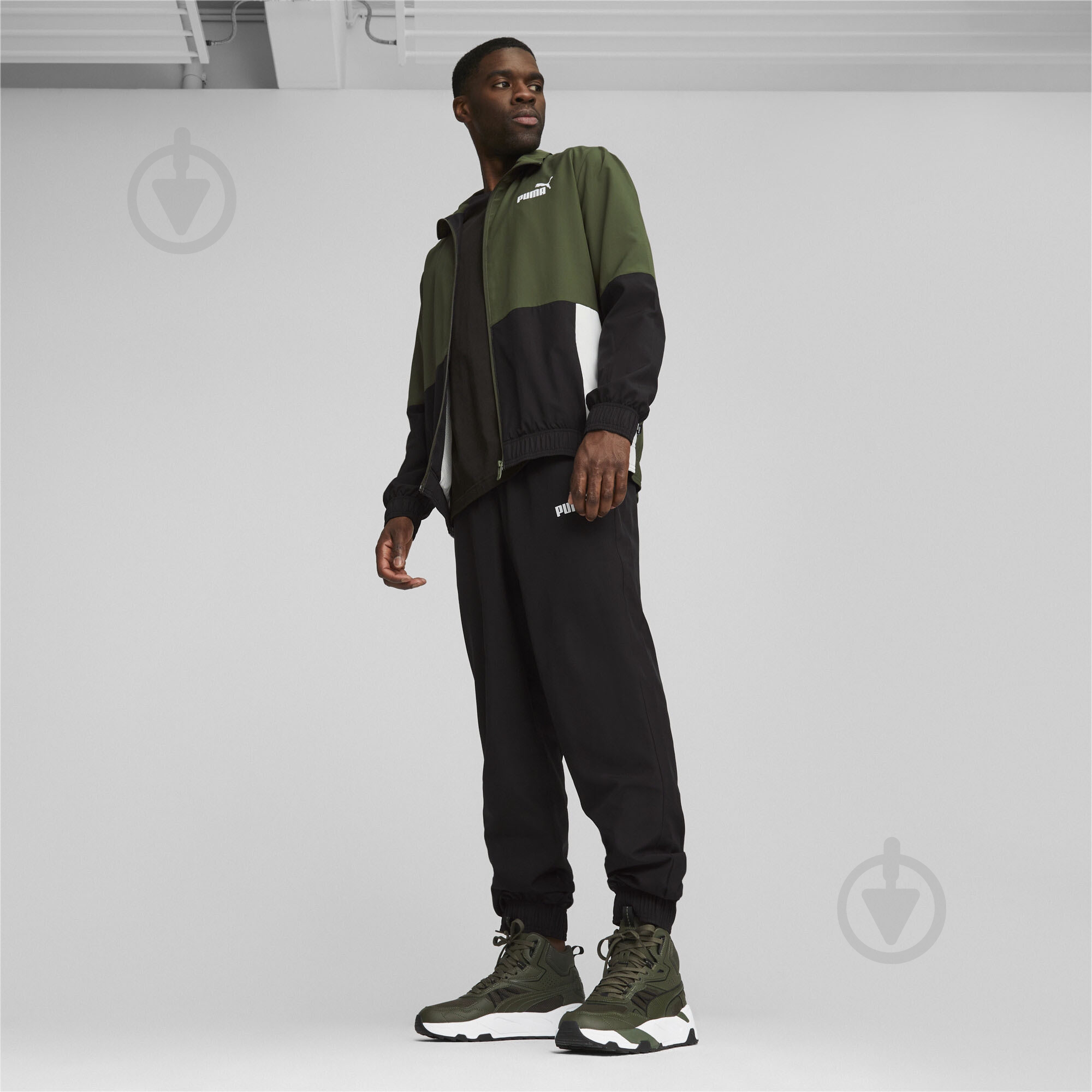 Ботинки Puma TRINITY MID HYBRID 39232702 р.42,5 хаки - фото 6