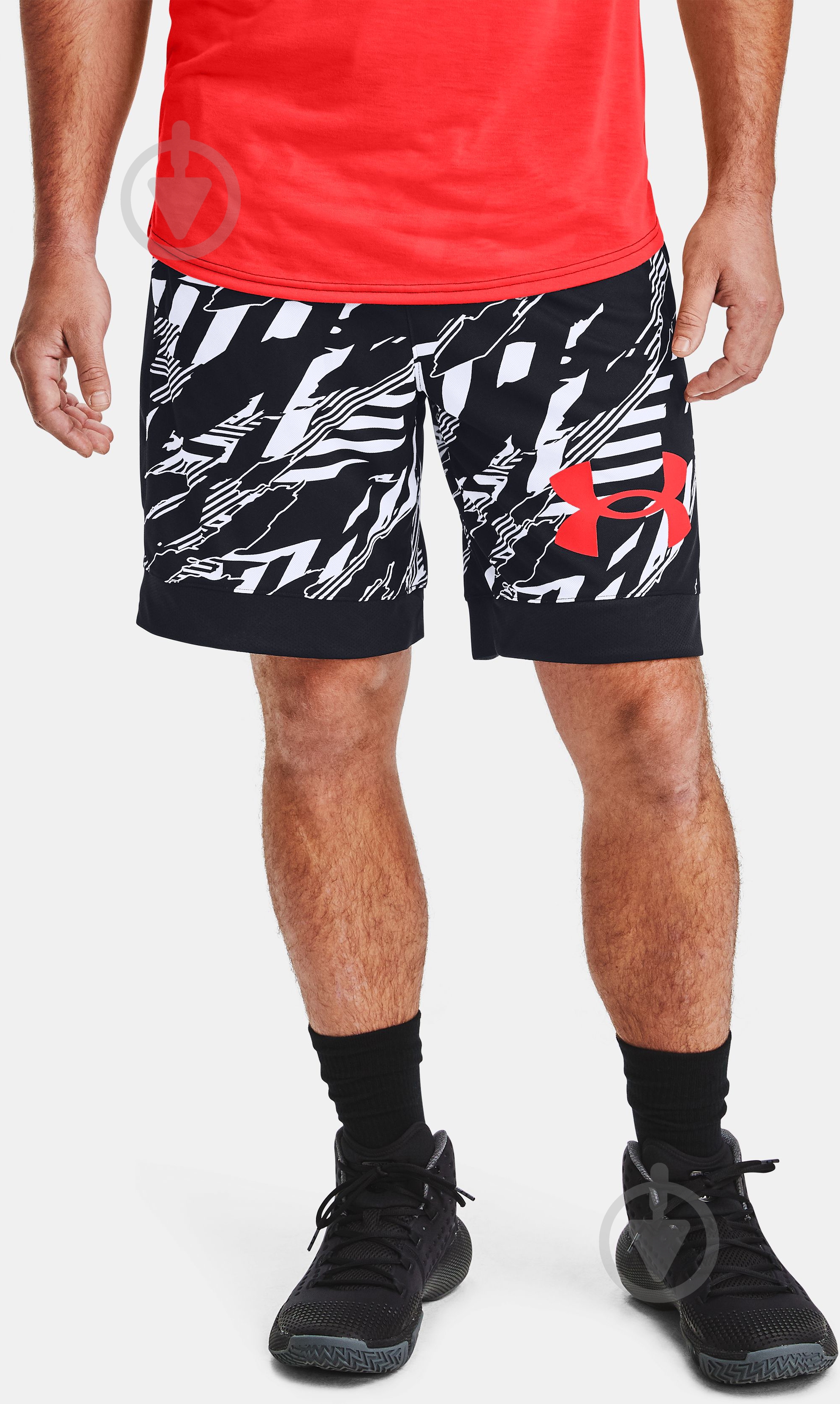 Шорты Under Armour UA PRINTED RETRO SHORT 1356880-001 р. S черный - фото 3