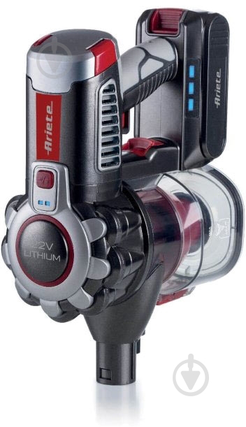 Пылесос аккумуляторный Ariete 2757 black/red - фото 2