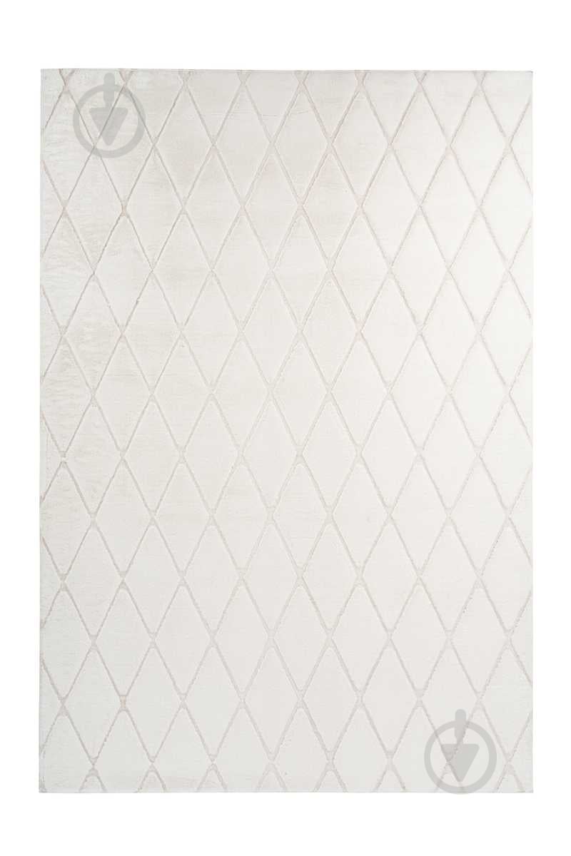 Килим Kayoom Vivica 225 romb white/cream 80х150 - фото 1 Килим Kayoom Vivica 225 romb white/cream 80х150 - фото 1