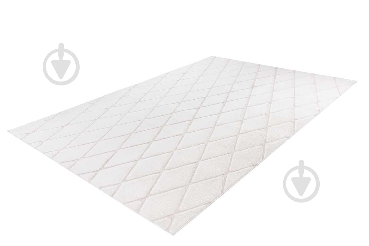 Килим Kayoom Vivica 225 romb white/cream 80х150 - фото 3 Килим Kayoom Vivica 225 romb white/cream 80х150 - фото 3