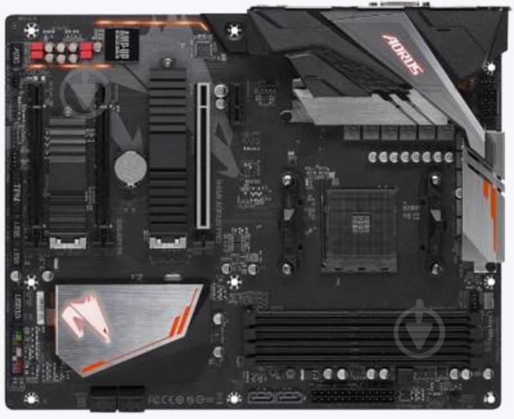 Материнська плата Gigabyte B450 AORUS PRO (Socket AM4, AMD B450, ATX) - фото 2