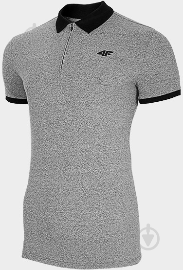 Поло 4F D4L20-TSM313A-24P р.M серый - фото 4