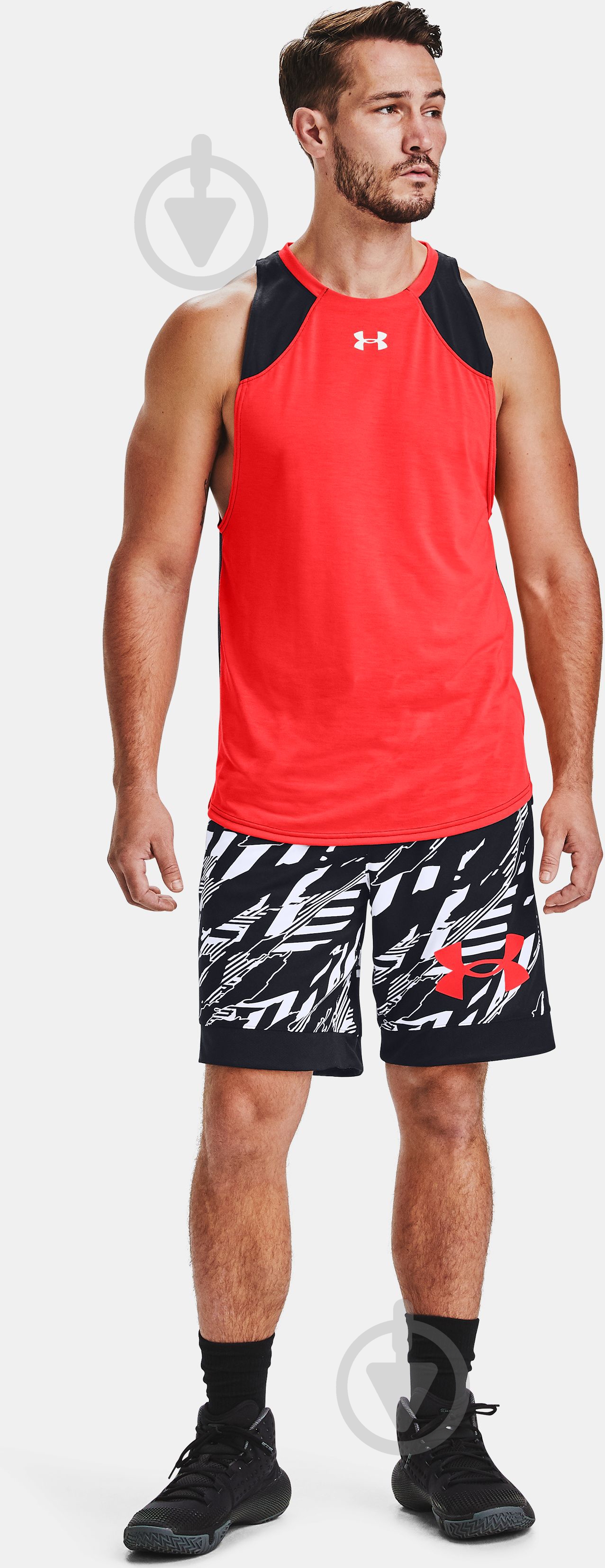 Шорты Under Armour UA PRINTED RETRO SHORT 1356880-001 р. M черный - фото 5 Шорты Under Armour UA PRINTED RETRO SHORT 1356880-001 р. M черный - фото 5