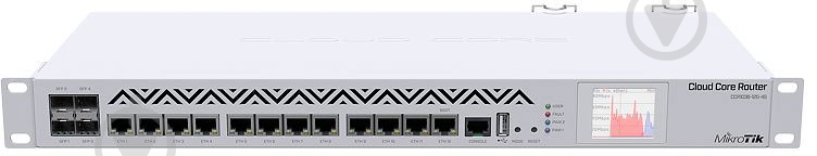 Маршрутизатор Mikrotik CCR1036-12G-4S-EM - фото 1