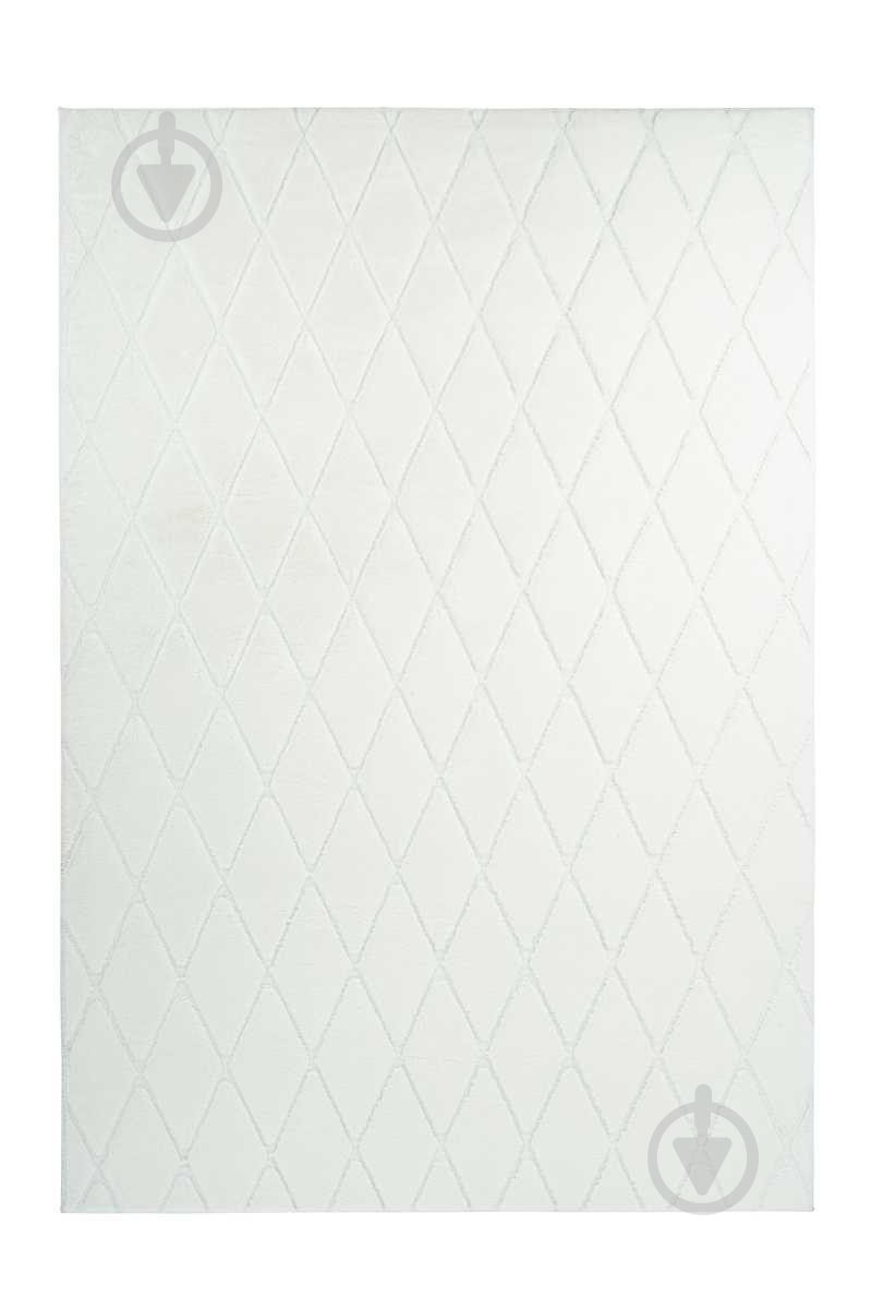 Ковер Kayoom Vivica 225 romb white 80х150 - фото 1