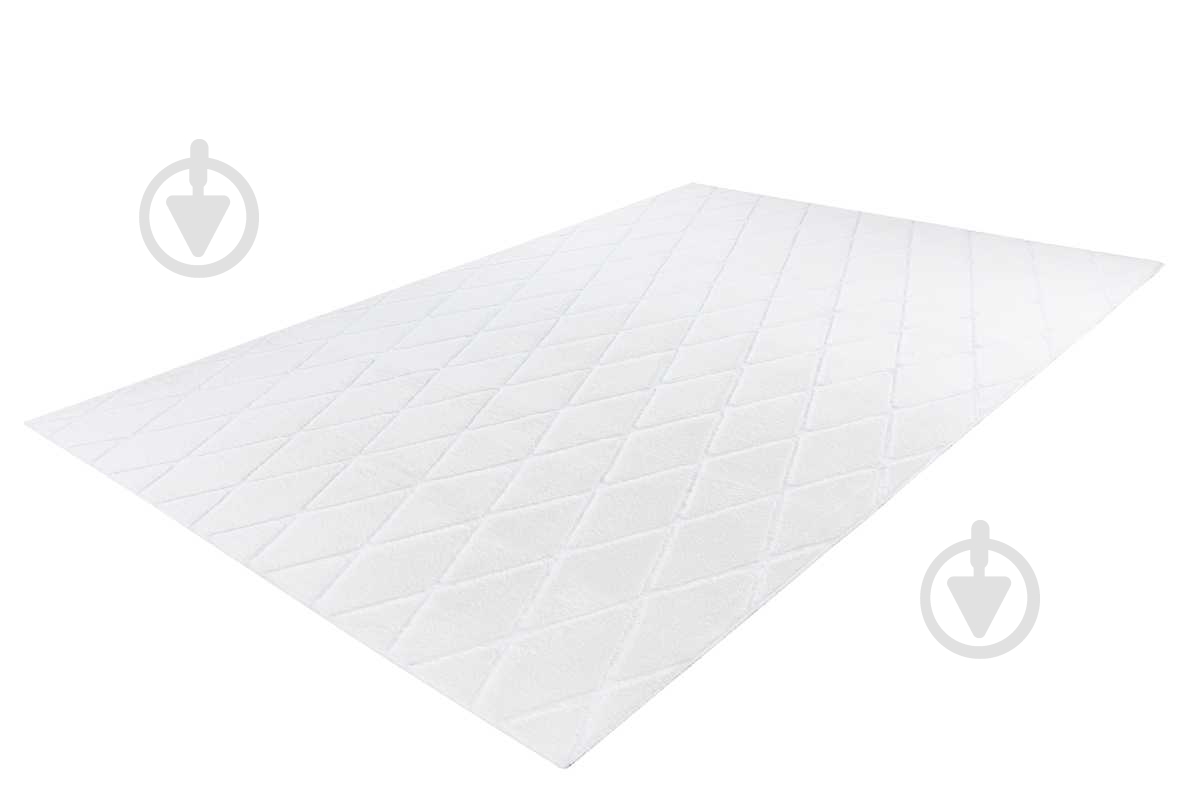 Ковер Kayoom Vivica 225 romb white 80х150 - фото 3