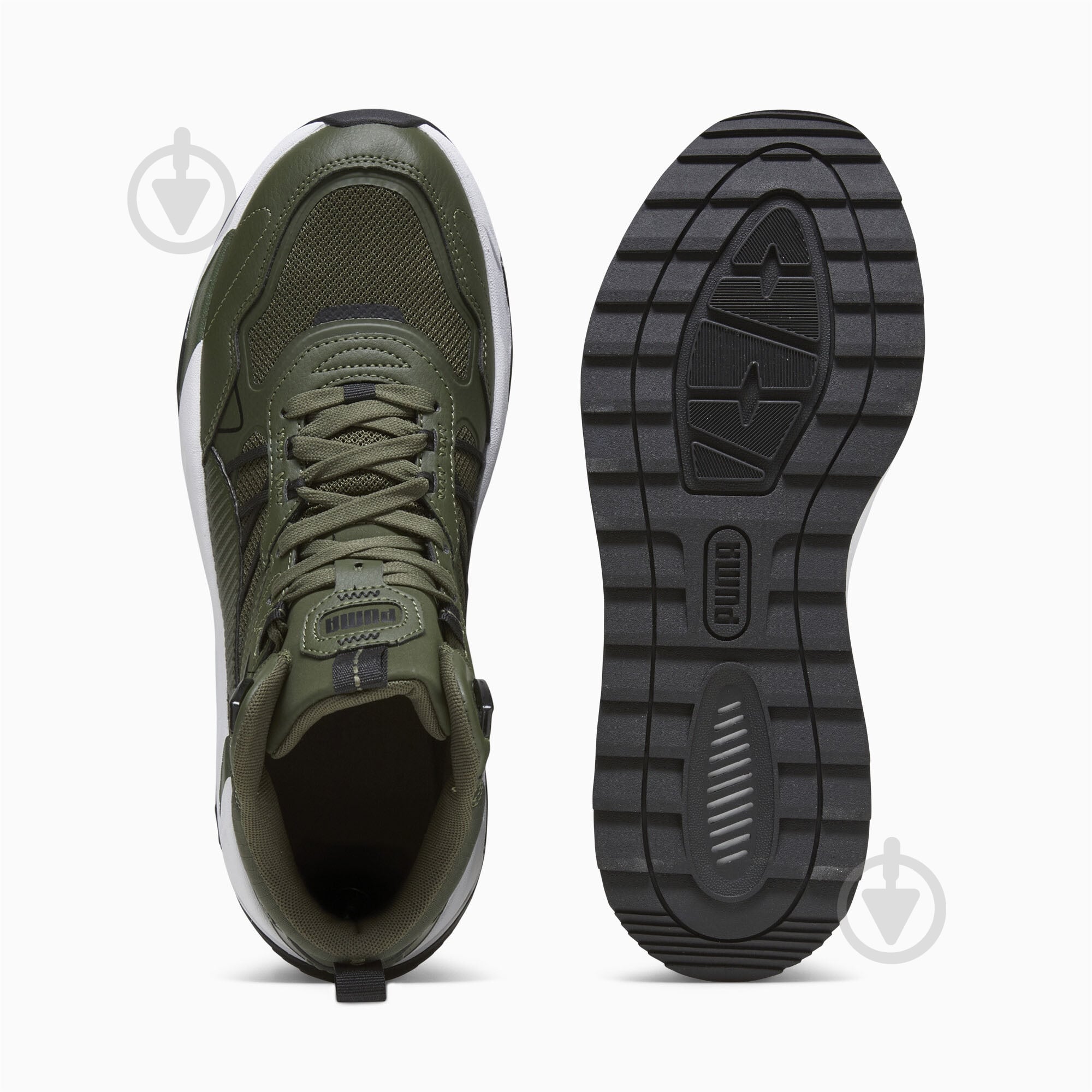 Черевики Puma TRINITY MID HYBRID 39232702 р.44,5 хакі - фото 4 Черевики Puma TRINITY MID HYBRID 39232702 р.44,5 хакі - фото 4