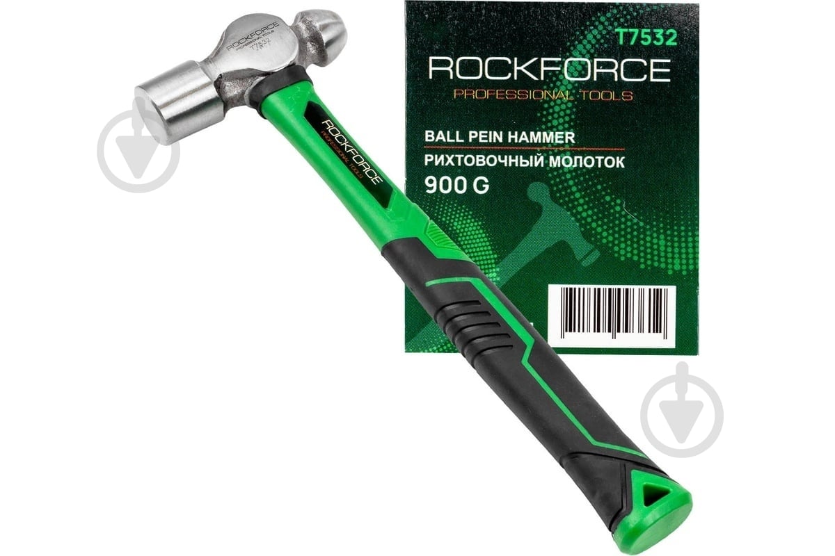 Молоток рихтовочный ROCKFORCE 900 г RF-T7532 - фото 1 Молоток рихтовочный ROCKFORCE 900 г RF-T7532 - фото 1
