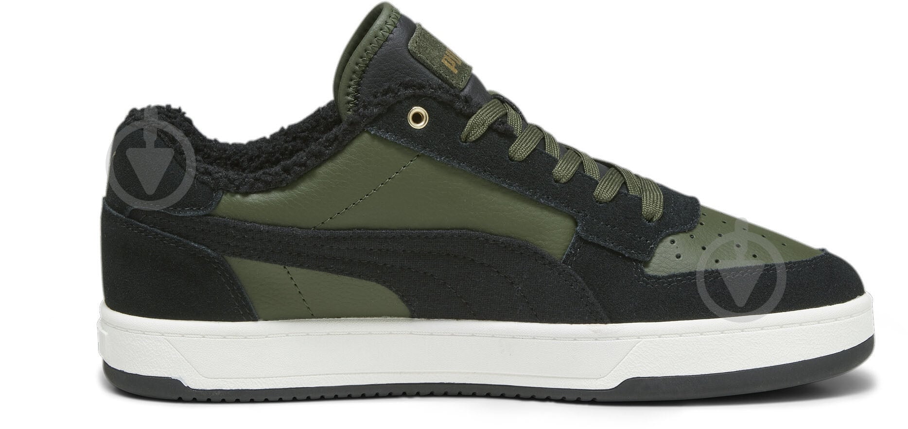 Кроссовки мужские демисезонные Puma PUMA CAVEN 2.0 TIME OFF 39233402 р.41 зеленые - фото 1