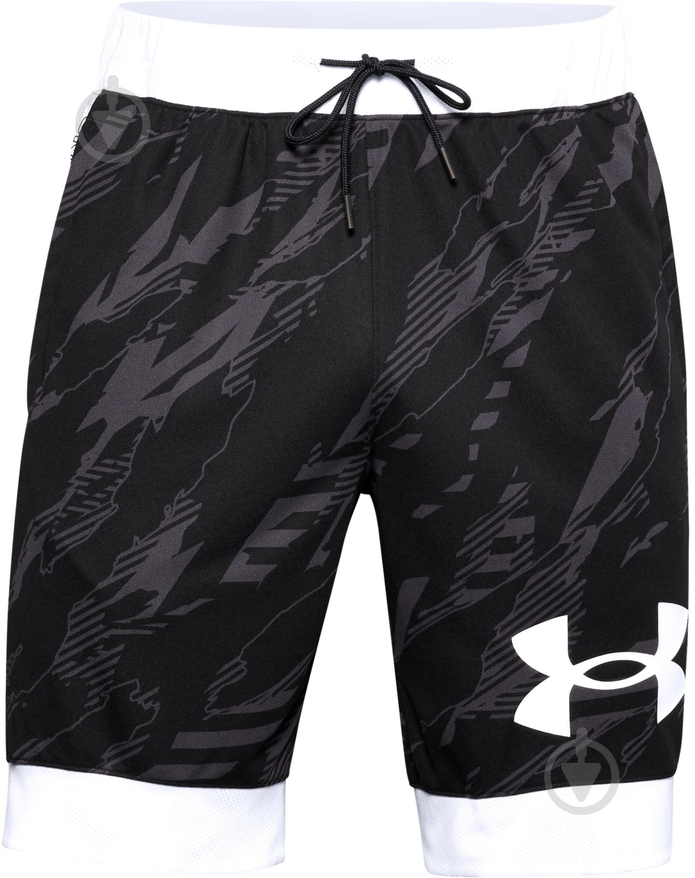 Шорты Under Armour UA PRINTED RETRO SHORT 1356880-002 р. XL черный - фото 1