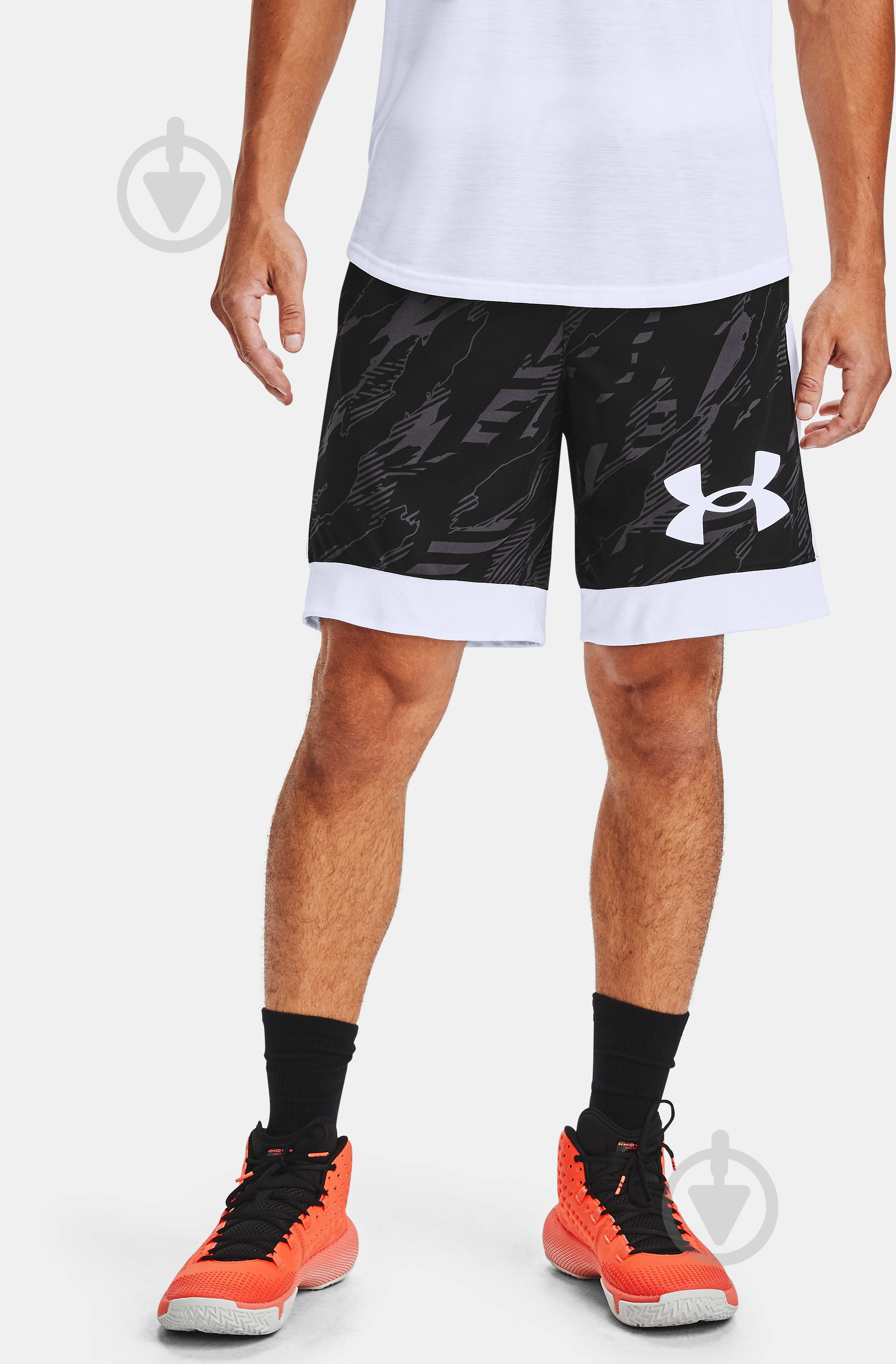 Шорты Under Armour UA PRINTED RETRO SHORT 1356880-002 р. XL черный - фото 3