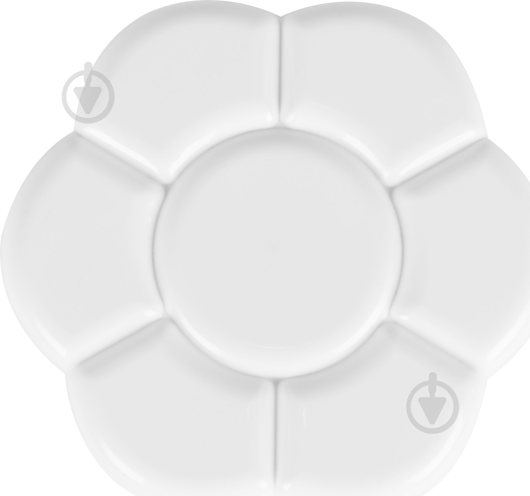 Палитра пластиковая цветок - фото 3