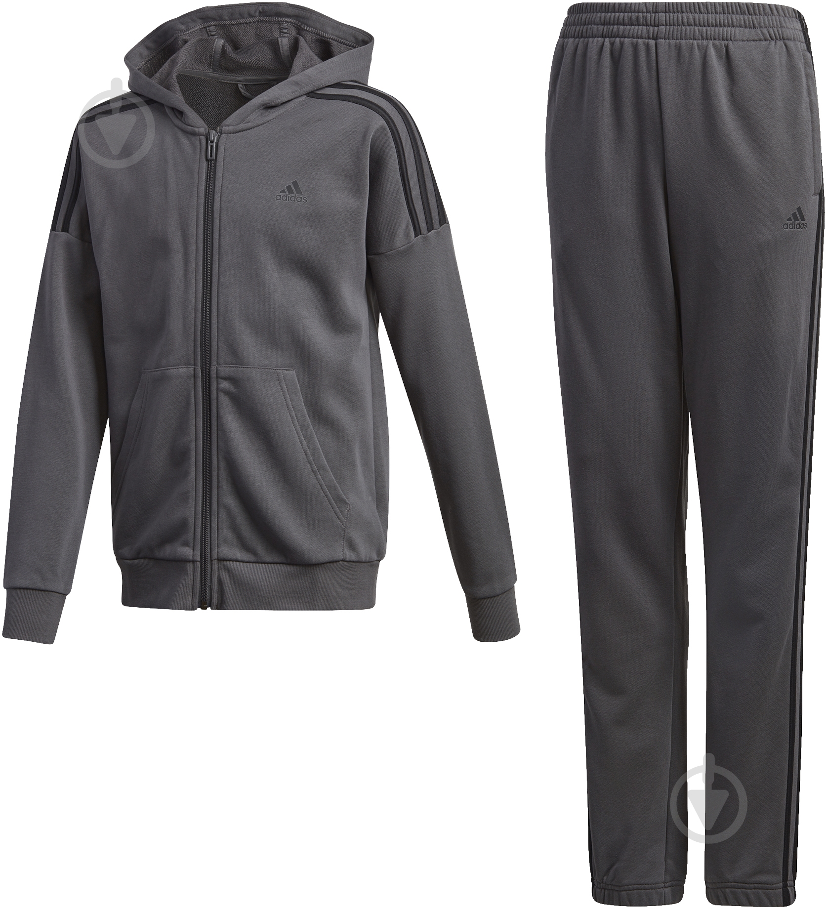 Брюки Adidas GE0724 р. 134 серый - фото 2 Брюки Adidas GE0724 р. 134 серый - фото 2