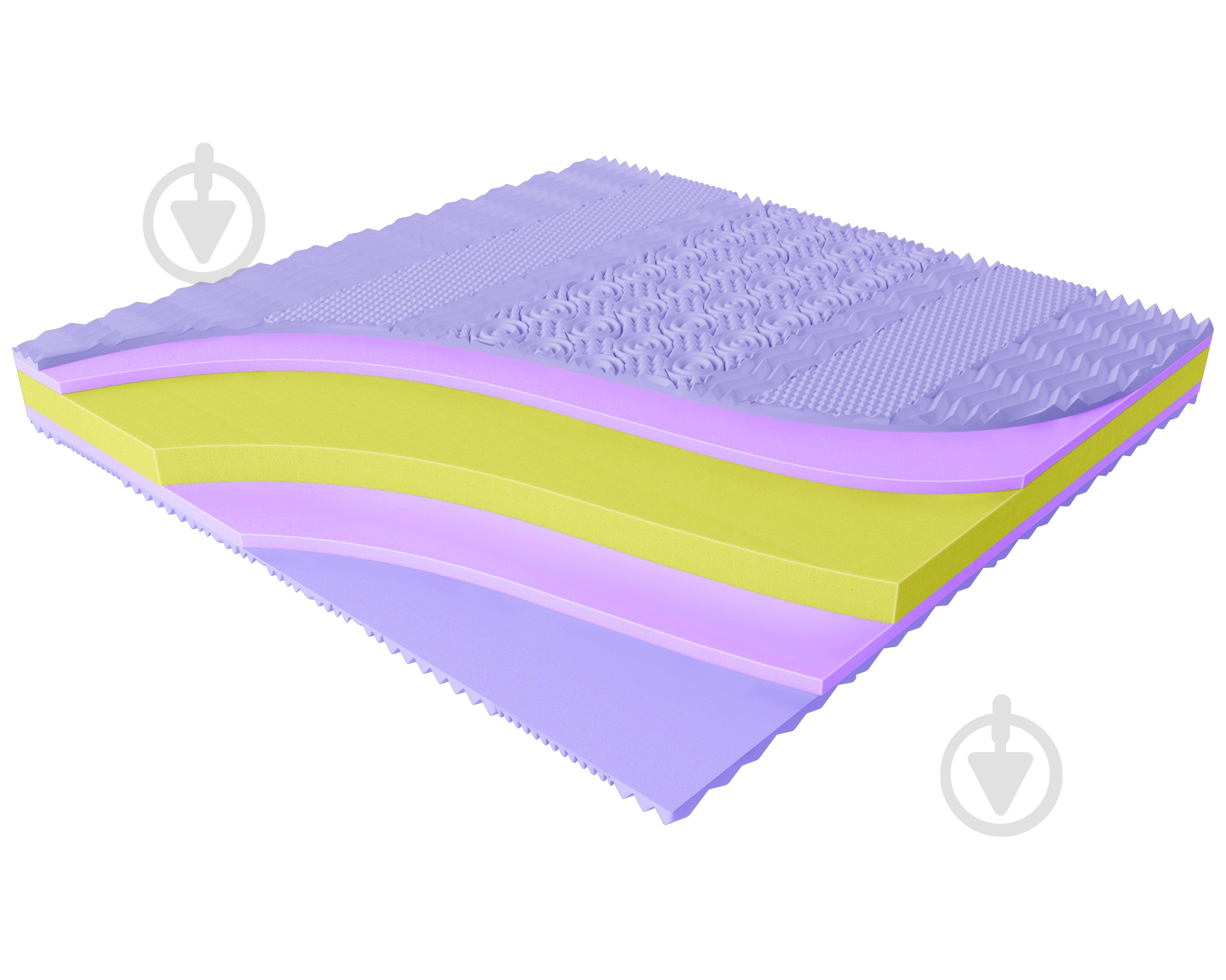 Матрас скрученый Boho ЕММ 140x200 см - фото 3