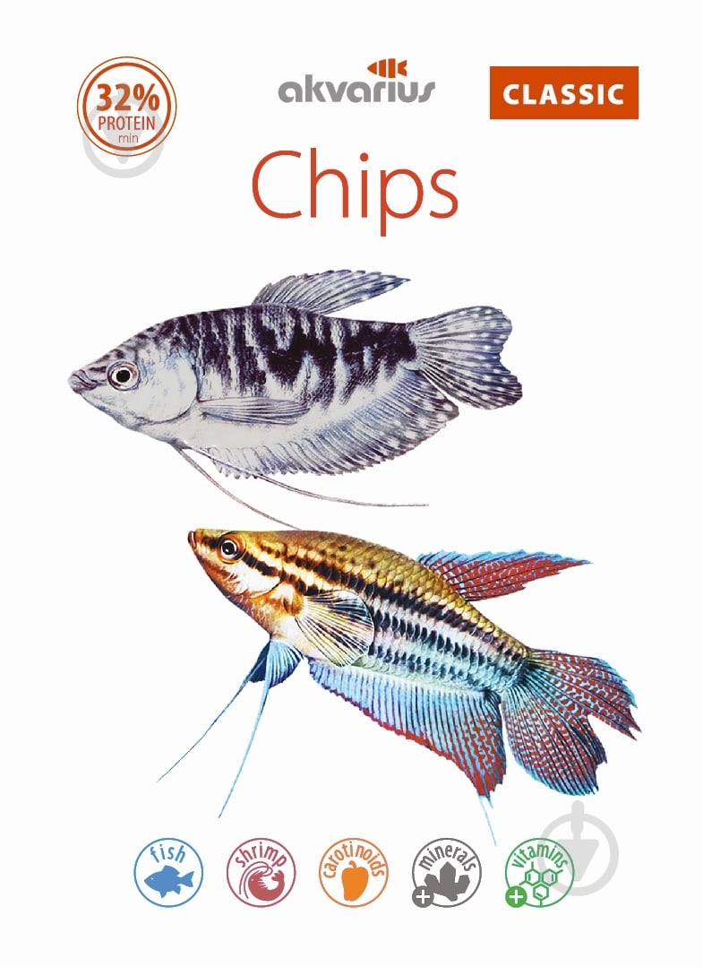 Корм Акваріус Classic menu 25 г 4946 (белки, жиры, клетчатка) - фото 1