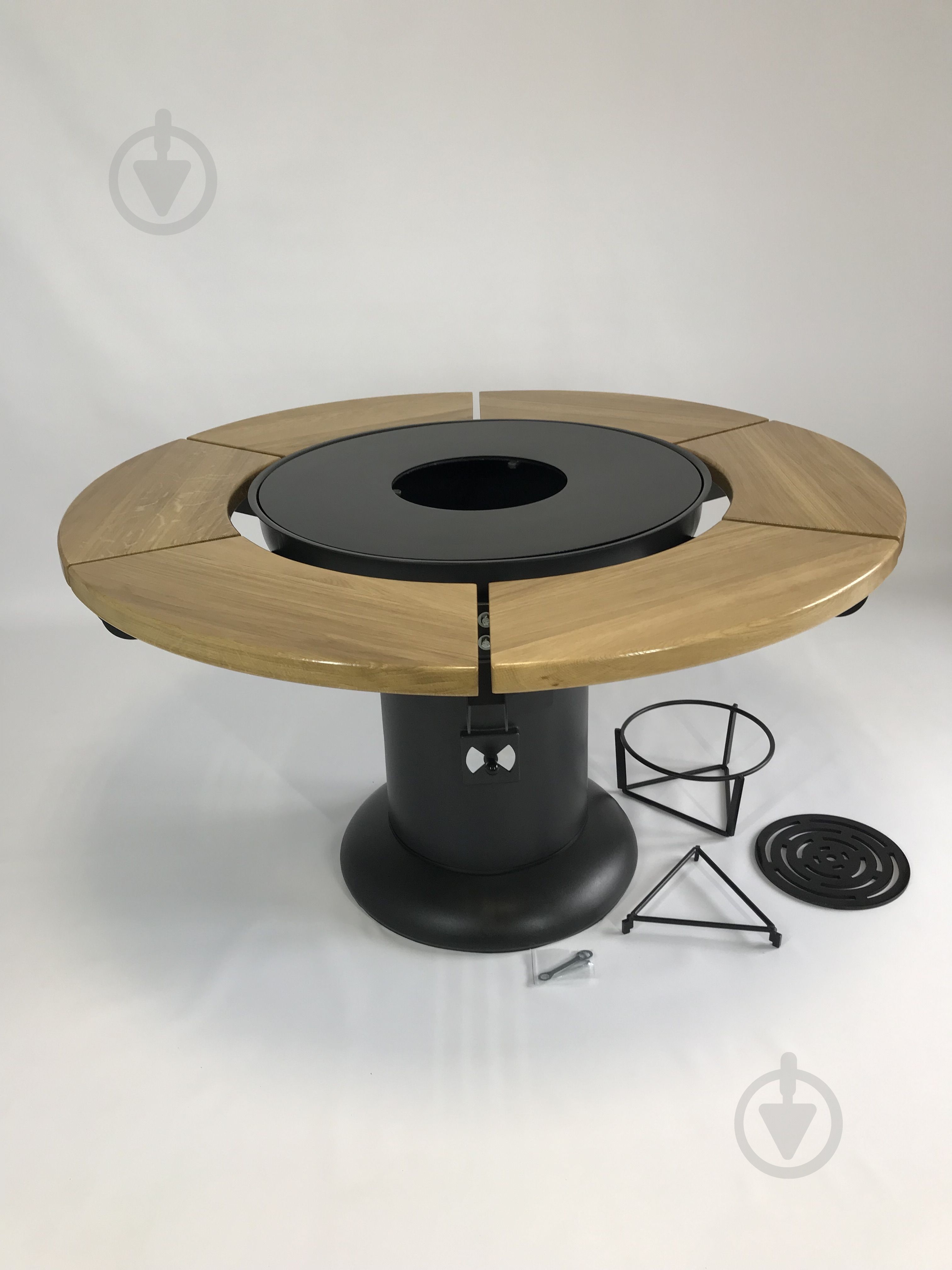 Стол-очаг Magnum дуб 135 мм - фото 3 Стол-очаг Magnum дуб 135 мм - фото 3