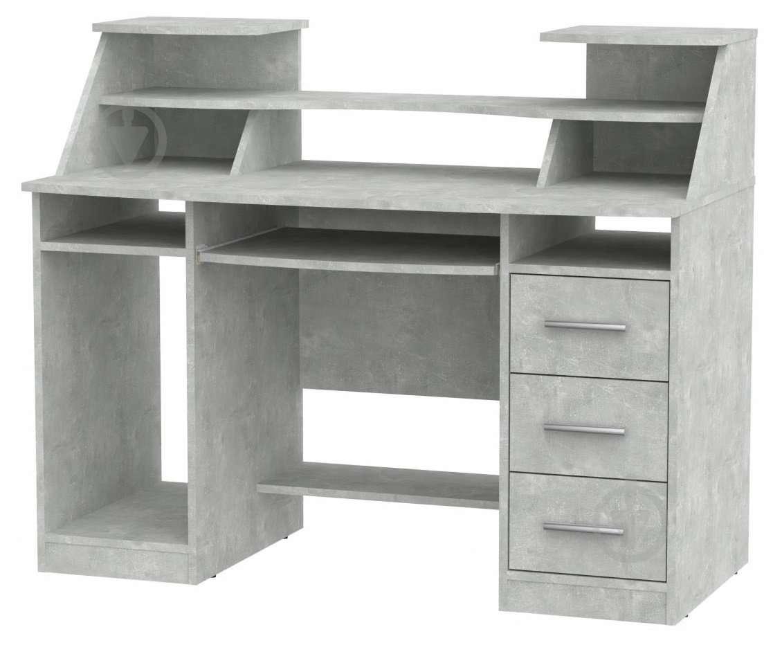 Стол компьютерный Компанит Комфорт-5 ателье светлое - фото 1 Стол компьютерный Компанит Комфорт-5 ателье светлое - фото 1