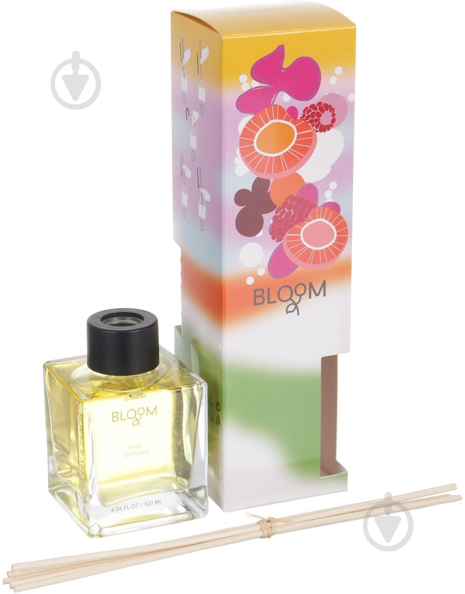 Аромадиффузор Aroma Bloom Raspberry and peach 100 мл - фото 4 Аромадиффузор Aroma Bloom Raspberry and peach 100 мл - фото 4
