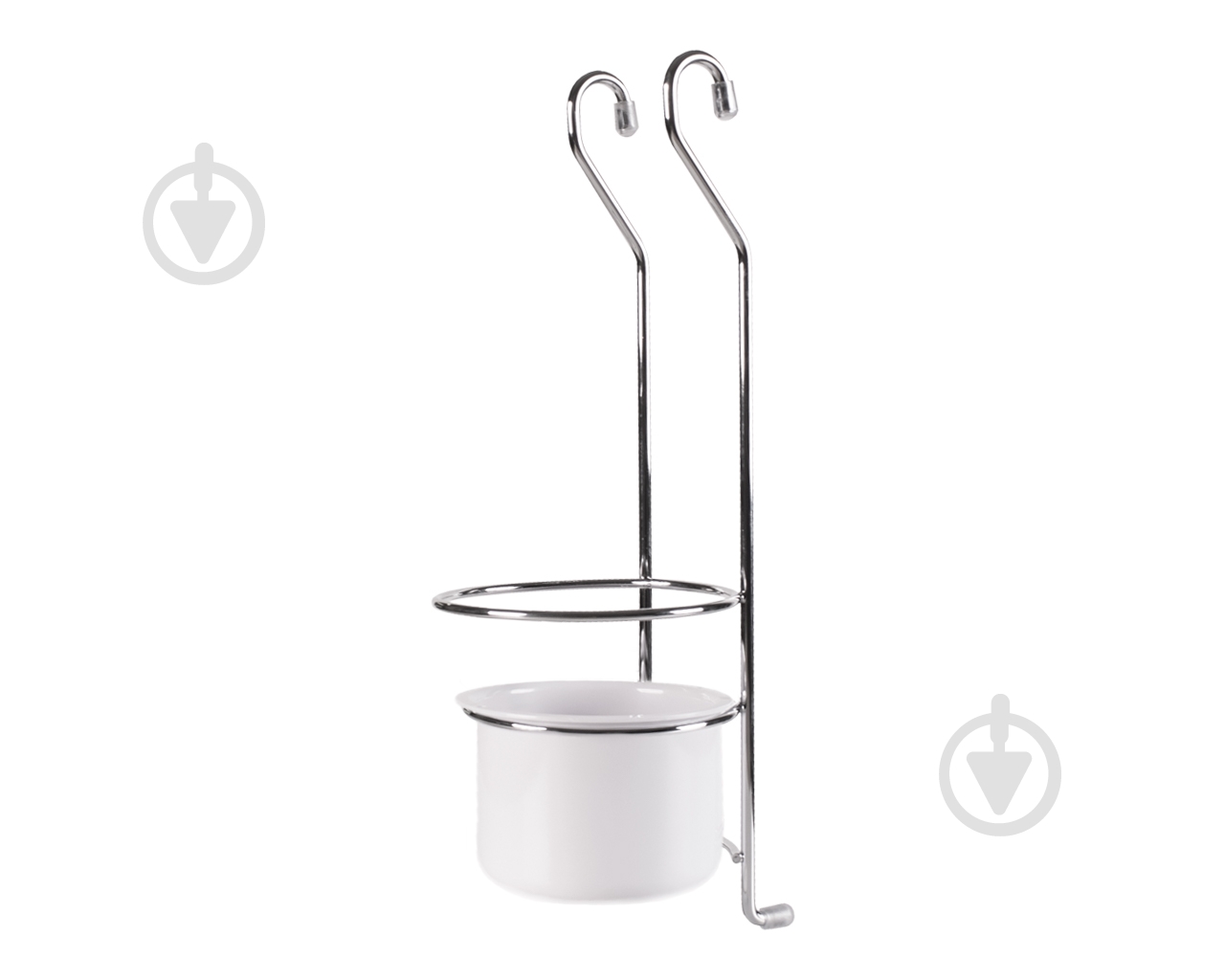 Баночка на рейлінг DC PR KU G2 хром - фото 1