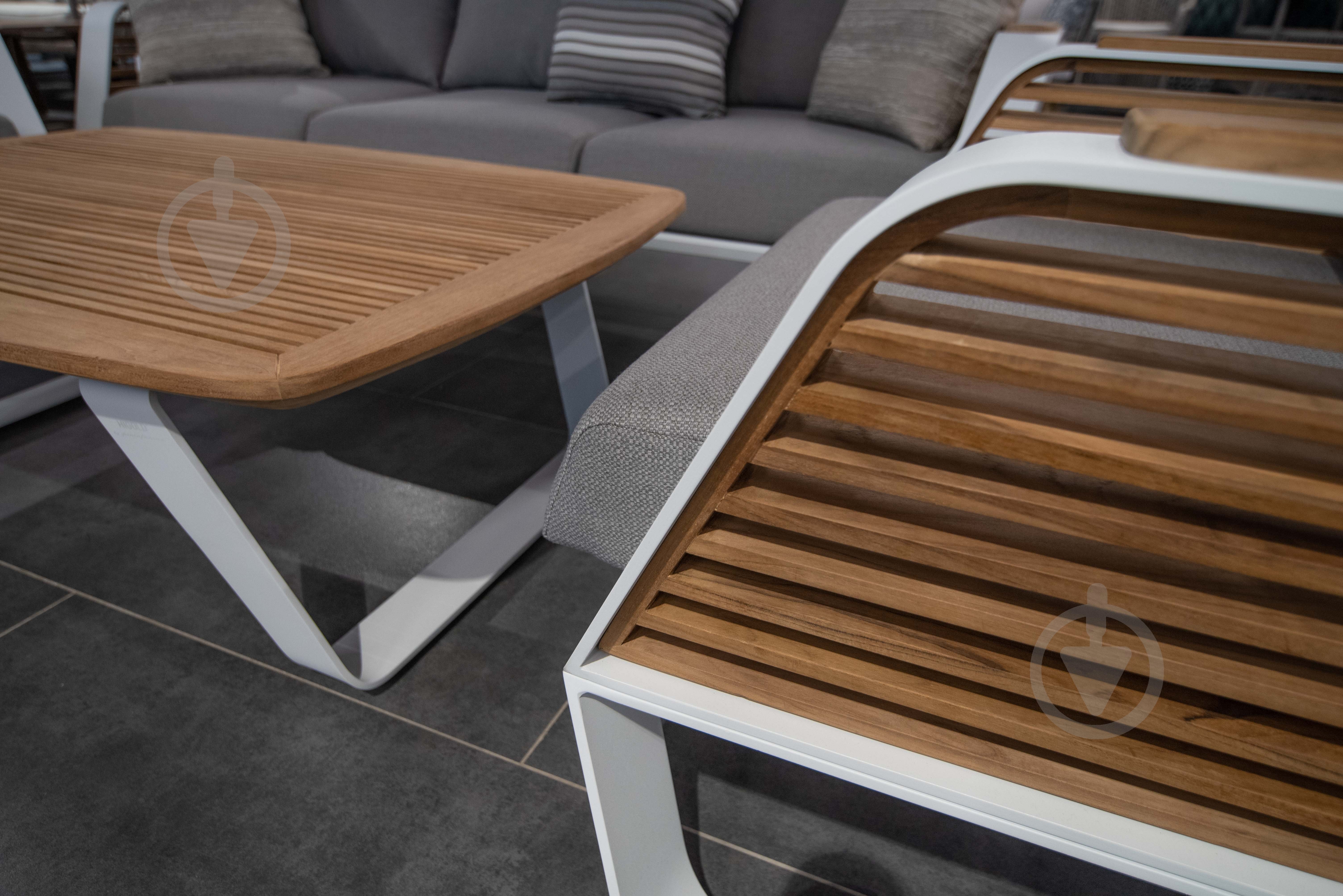 Комплект мебели HIGOLD Wing серый/коричневый - фото 7