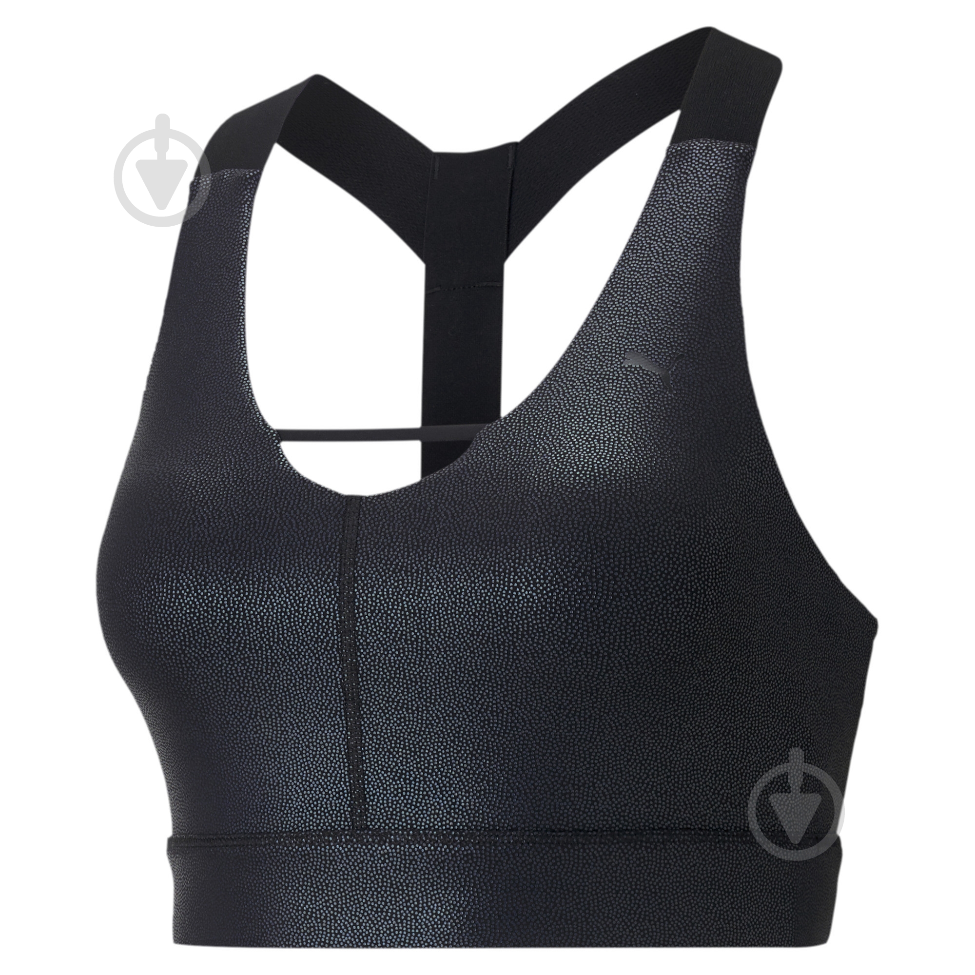 Бра Puma Mid Impact Pearl Bra 51956301 S черный - фото 1 Бра Puma Mid Impact Pearl Bra 51956301 S черный - фото 1