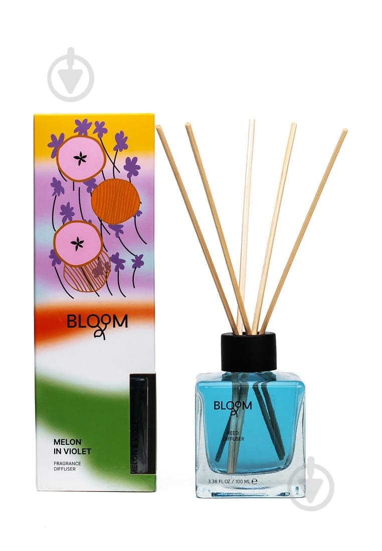 Аромадифузор Aroma Bloom Melon in violet 100 мл - фото 1