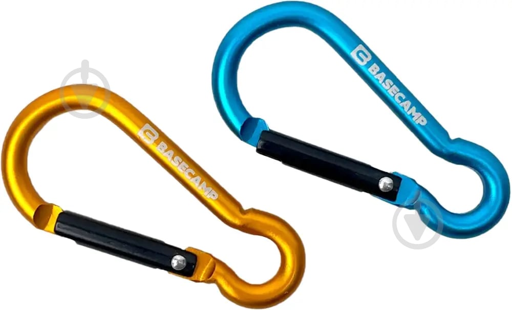 Карабін Omega 6 Straight Set р.M BaseCamp алюміній 2 шт. BCP 61216 - фото 1 Карабін Omega 6 Straight Set р.M BaseCamp алюміній 2 шт. BCP 61216 - фото 1