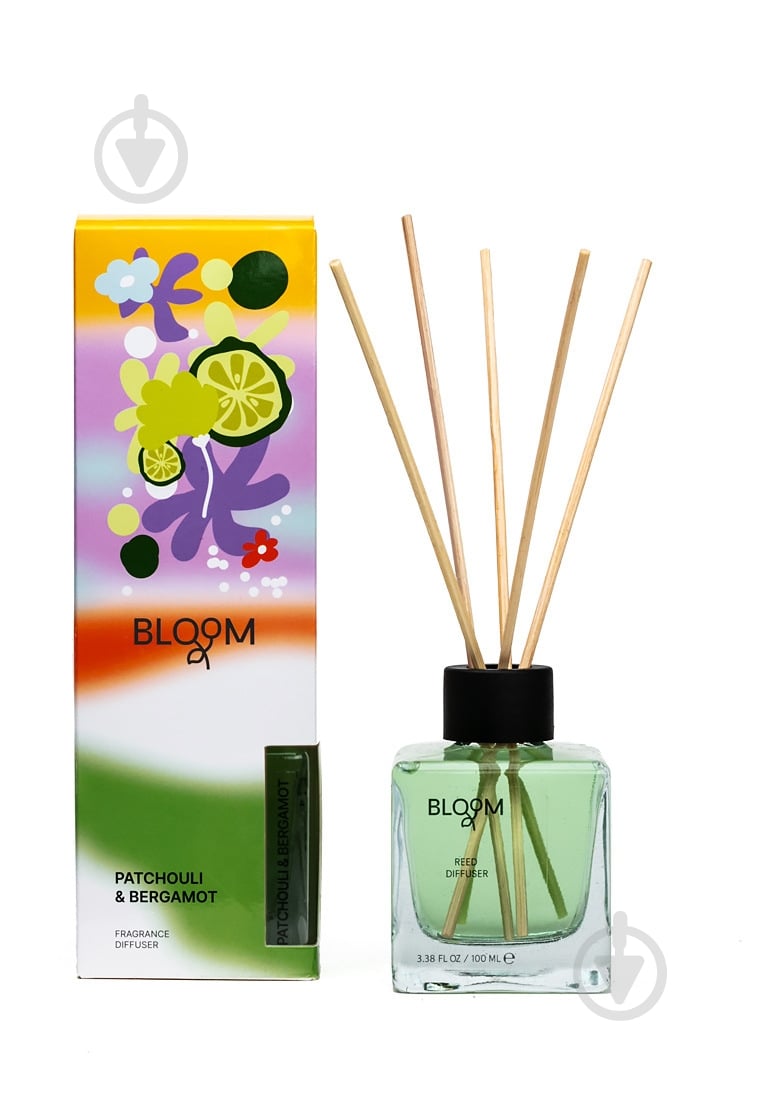 Аромадифузор Aroma Bloom Patcholi and bergamot 100 мл - фото 1