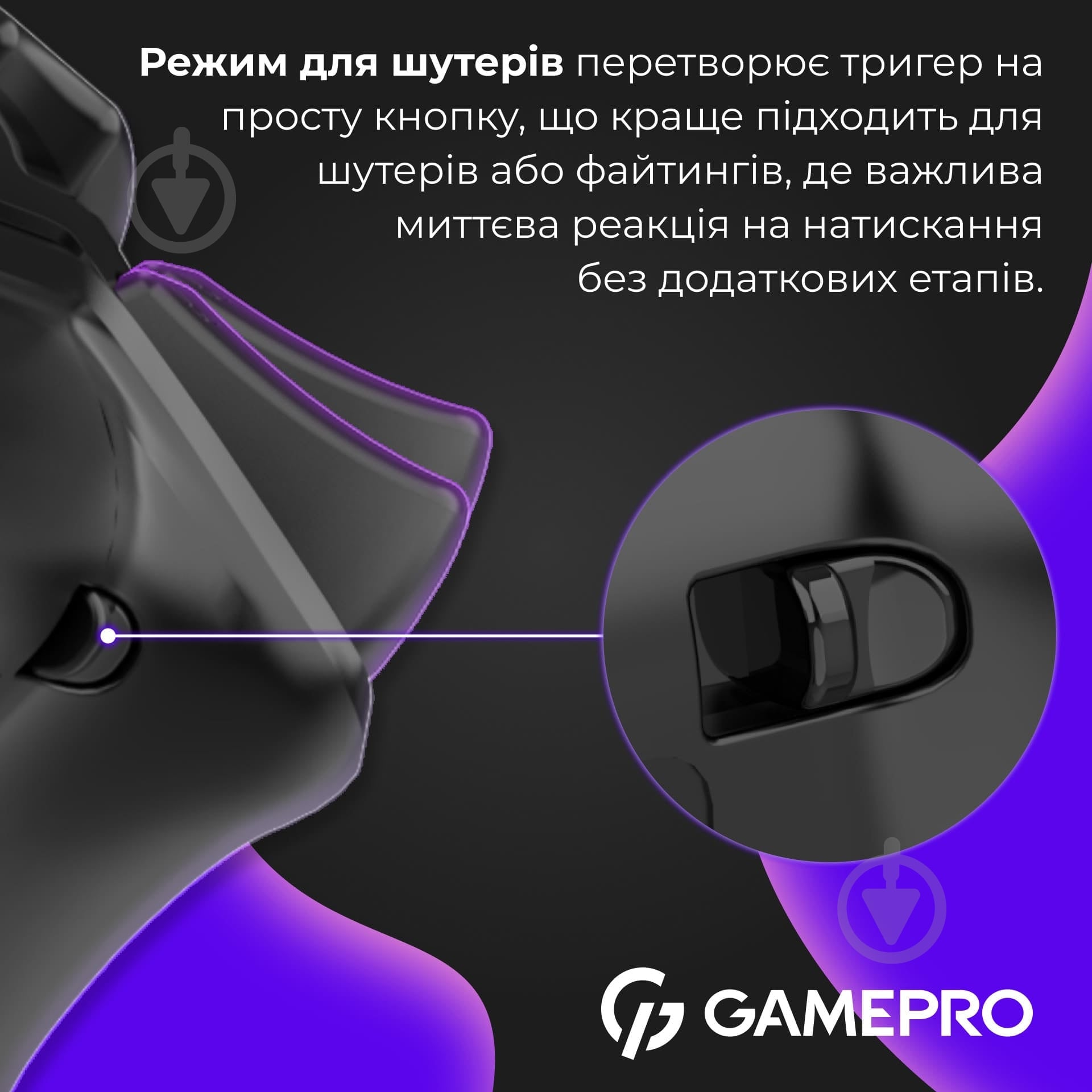 Геймпад беспроводной GamePro GPX13BDOC Black - фото 5