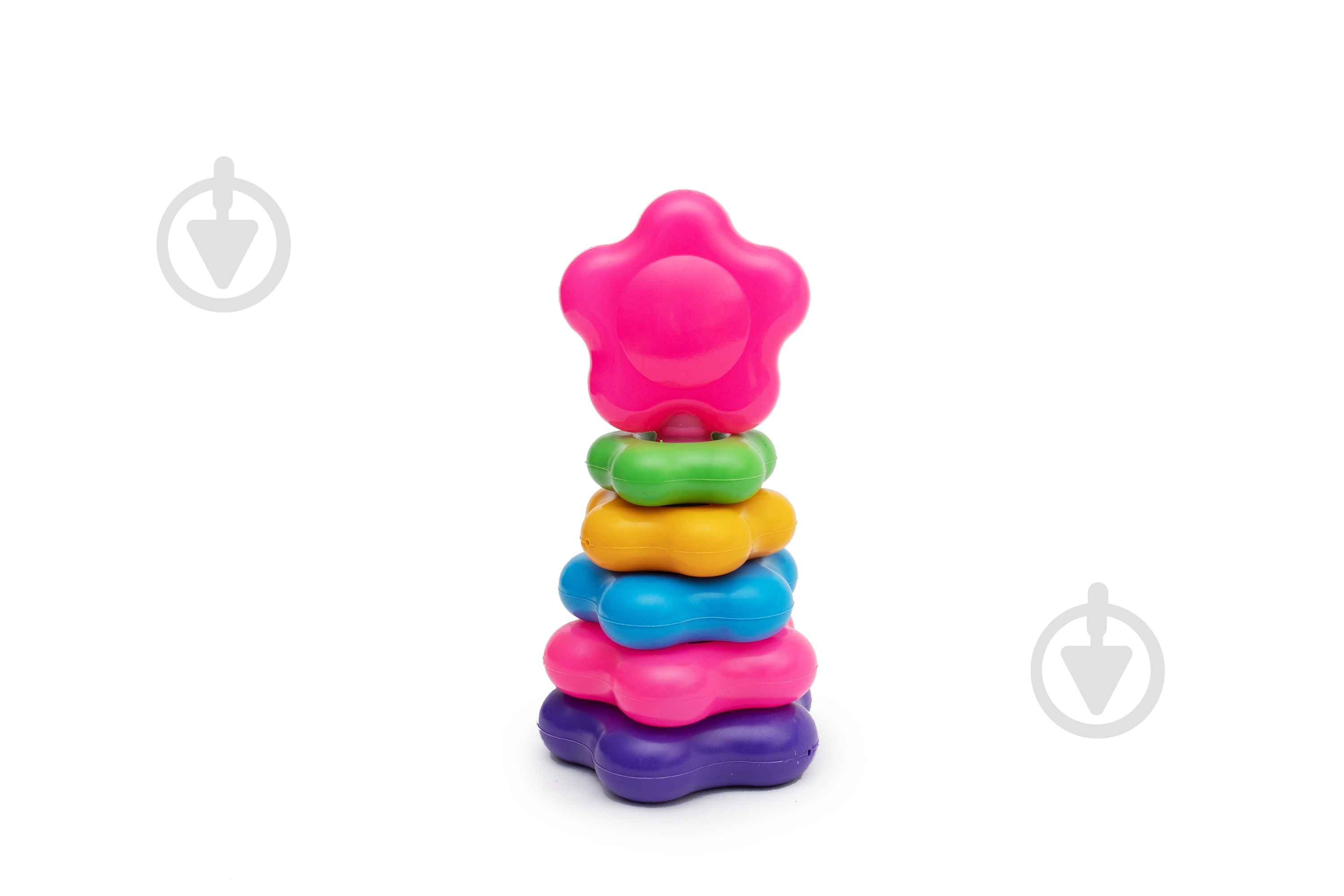 Игрушка-пирамидка Bamsic Ромашка №1 019/4 - фото 3