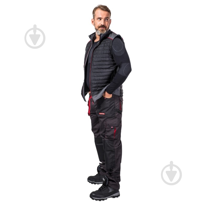 Брюки рабочие Lahti Pro р. M рост 1-2 LPSR0150 черный - фото 5