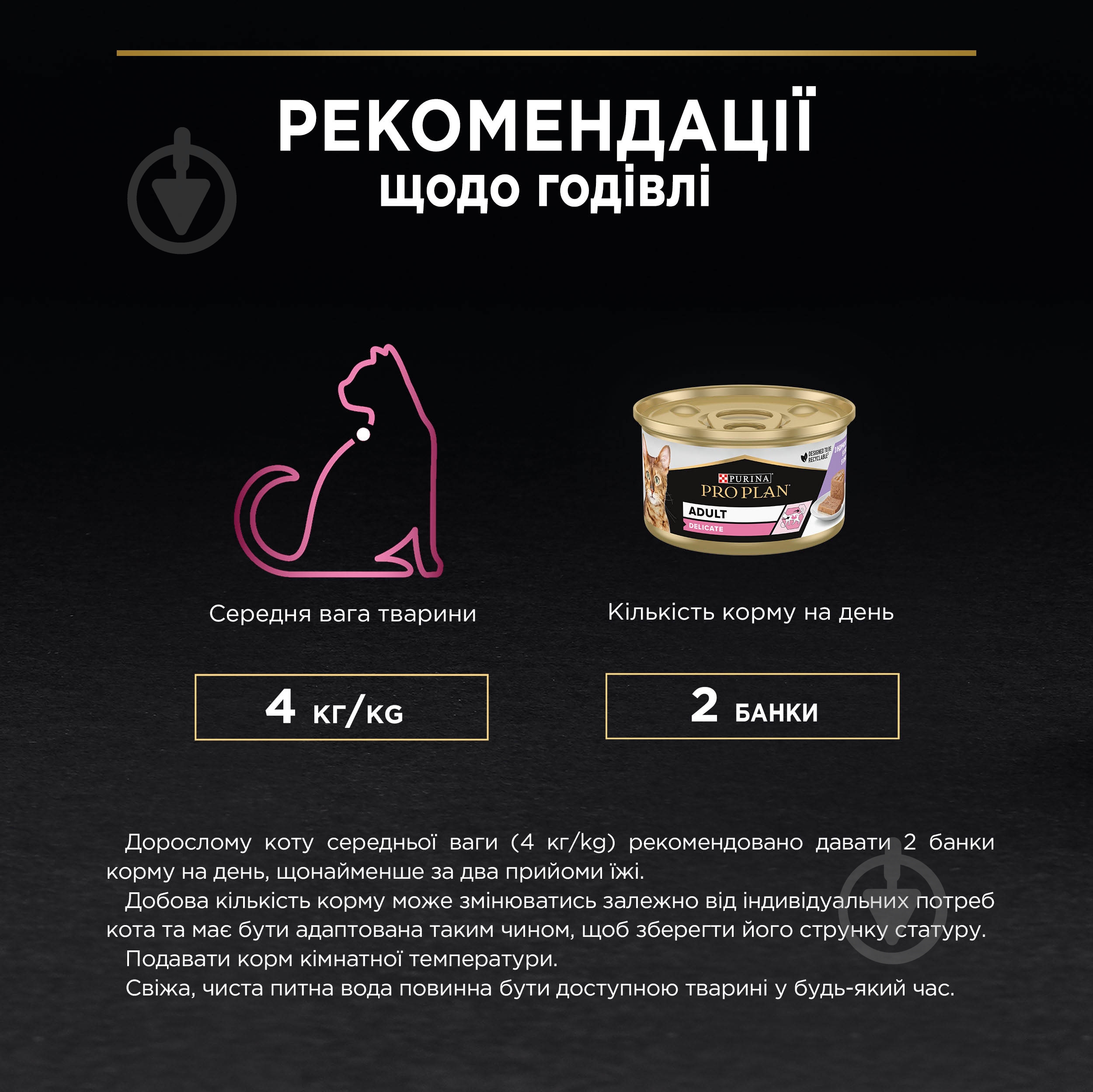 Консерва для дорослих котів ProPlan by Purina Delicate з чутливим травленням мус з індичкою 85 г - фото 10