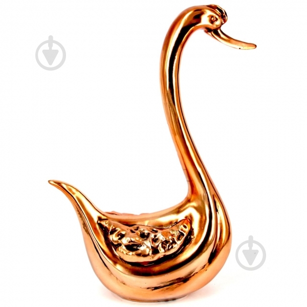 Статуетка лебідь Е242 33,5х22х9 см золотий - фото 1 Статуетка лебідь Е242 33,5х22х9 см золотий - фото 1