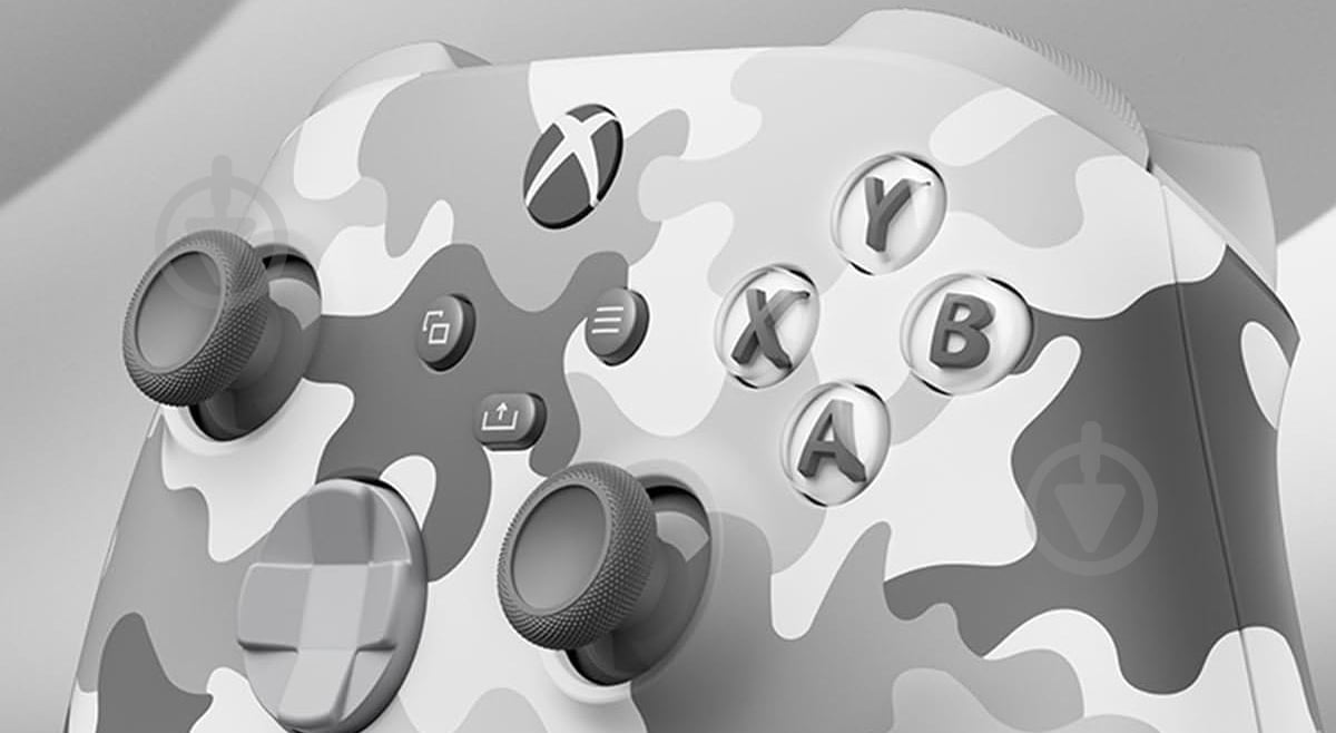 Геймпад Microsoft Xbox Wireless Controller Arctic Camo (QAU-00139) - фото 5 Геймпад Microsoft Xbox Wireless Controller Arctic Camo (QAU-00139) - фото 5