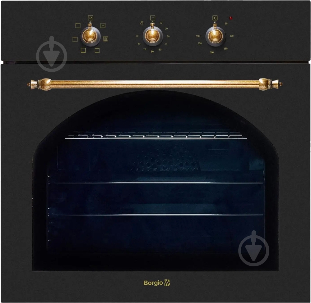 Духовой шкаф Borgio 102.01 (Black Rustic) - фото 1