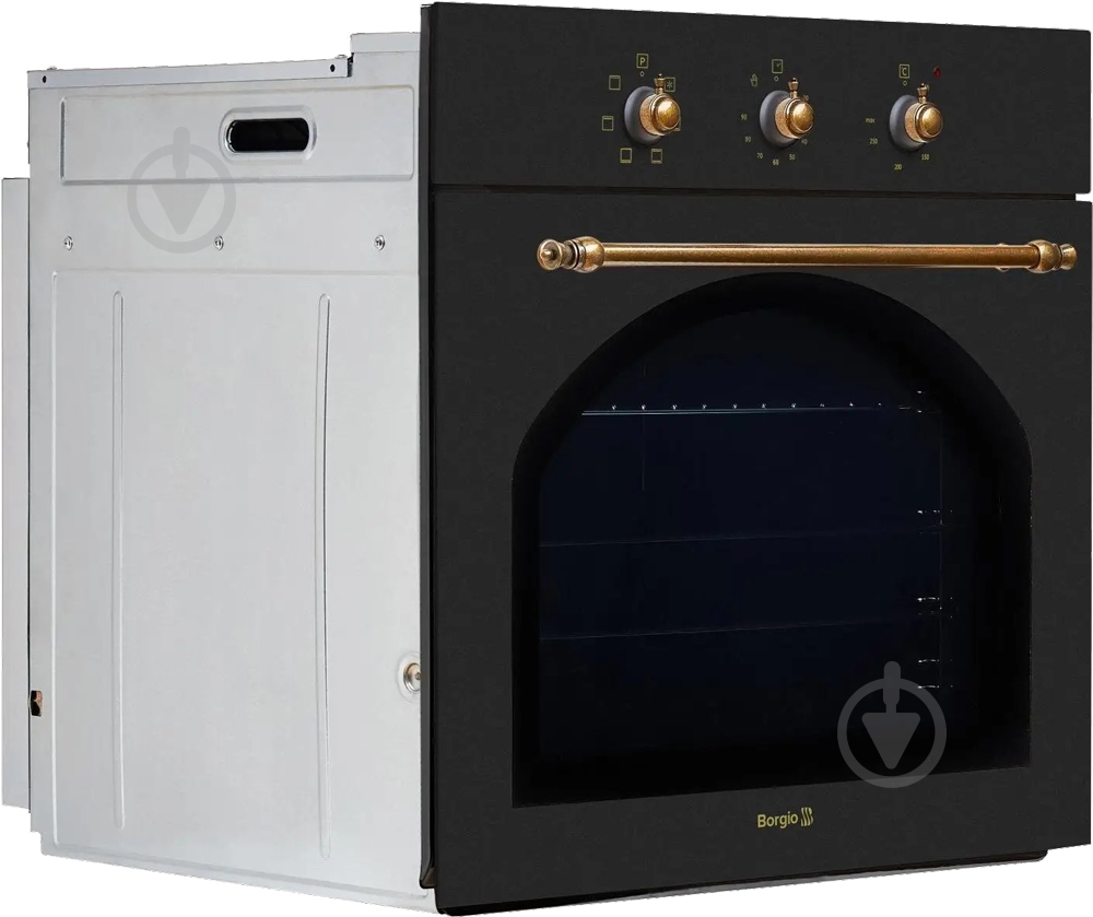 Духовой шкаф Borgio 102.01 (Black Rustic) - фото 3