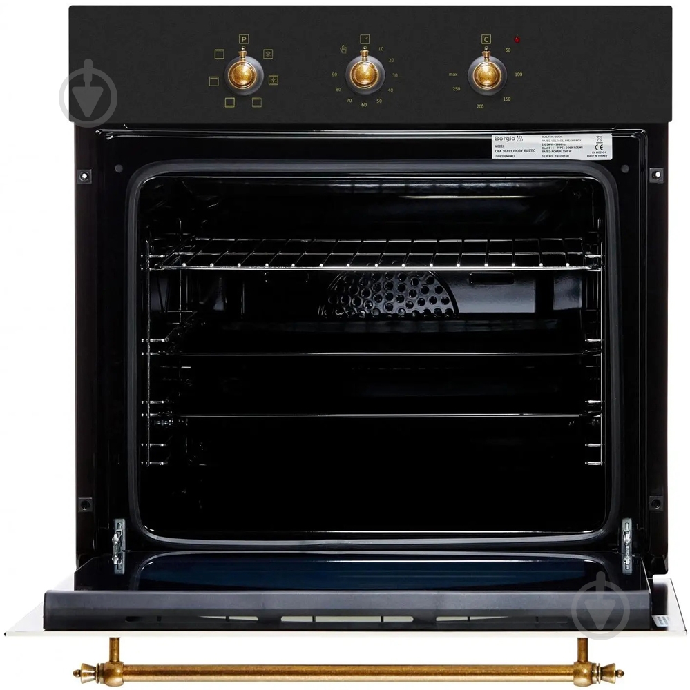 Духовой шкаф Borgio 102.01 (Black Rustic) - фото 2