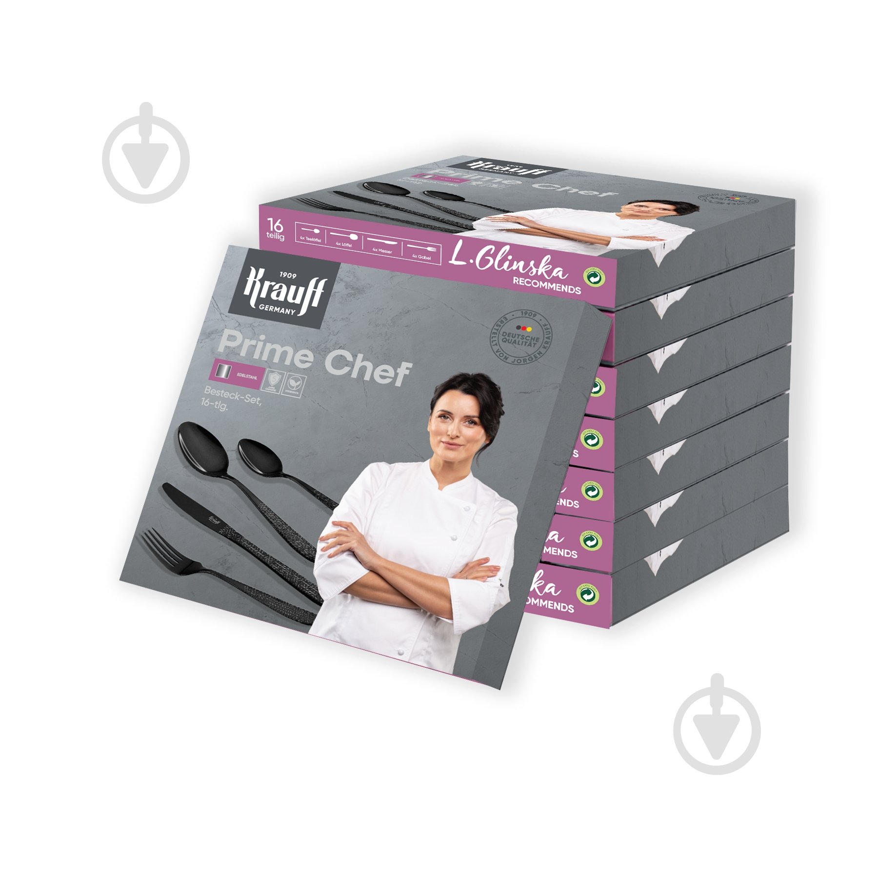 Набор приборов Krauff Prime Chef 16 предметов 29-305-198 - фото 1