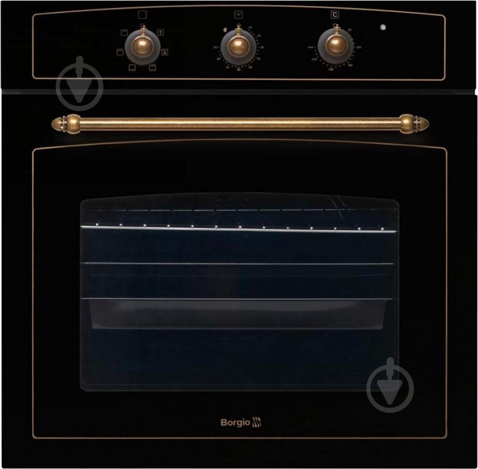 Духова шафа Borgio OVR 106.02 Antrasit Rustic - фото 1