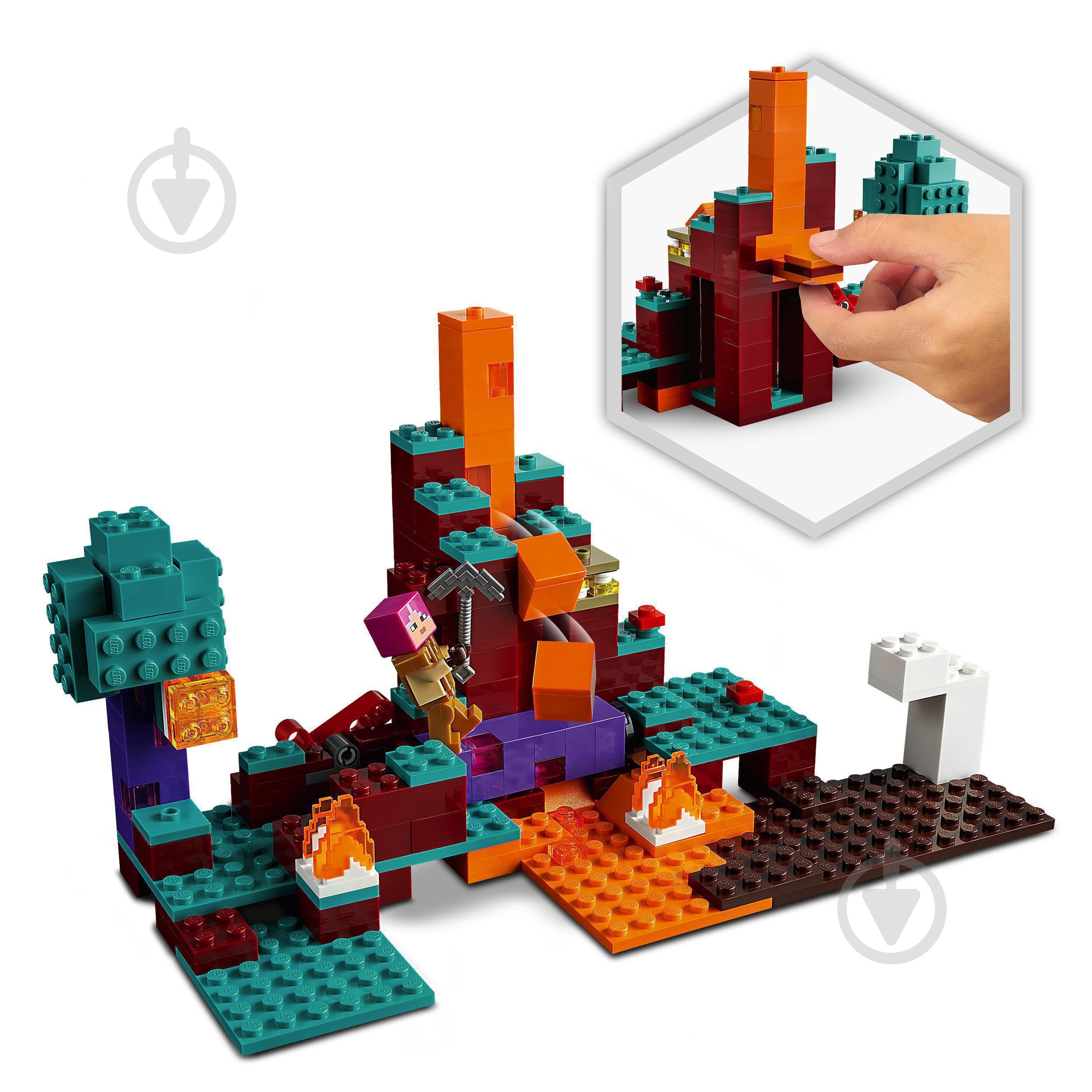 Конструктор LEGO Minecraft Причудливый лес 21168 - фото 9 Конструктор LEGO Minecraft Причудливый лес 21168 - фото 9