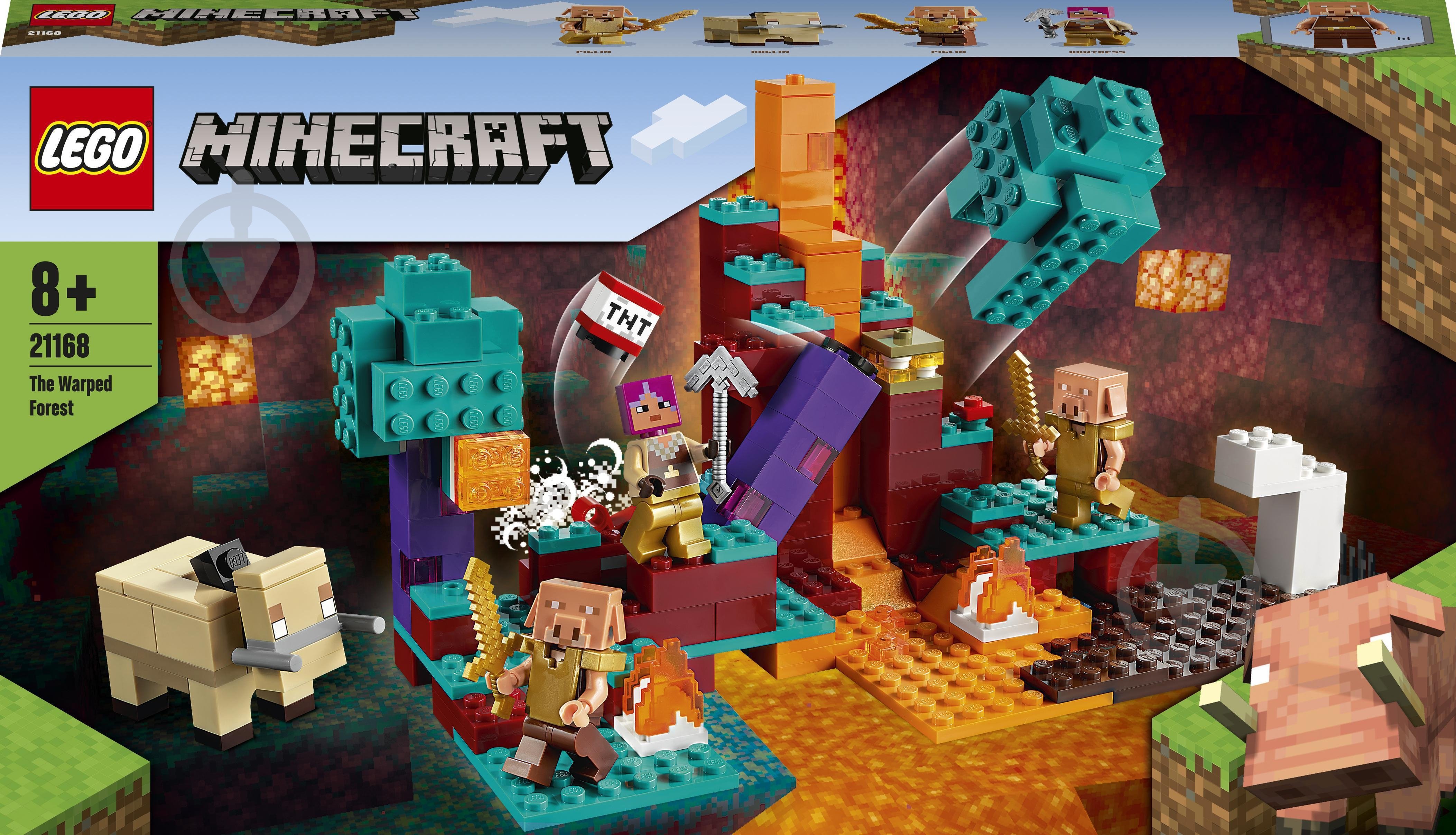 Конструктор LEGO Minecraft Причудливый лес 21168 - фото 1 Конструктор LEGO Minecraft Причудливый лес 21168 - фото 1