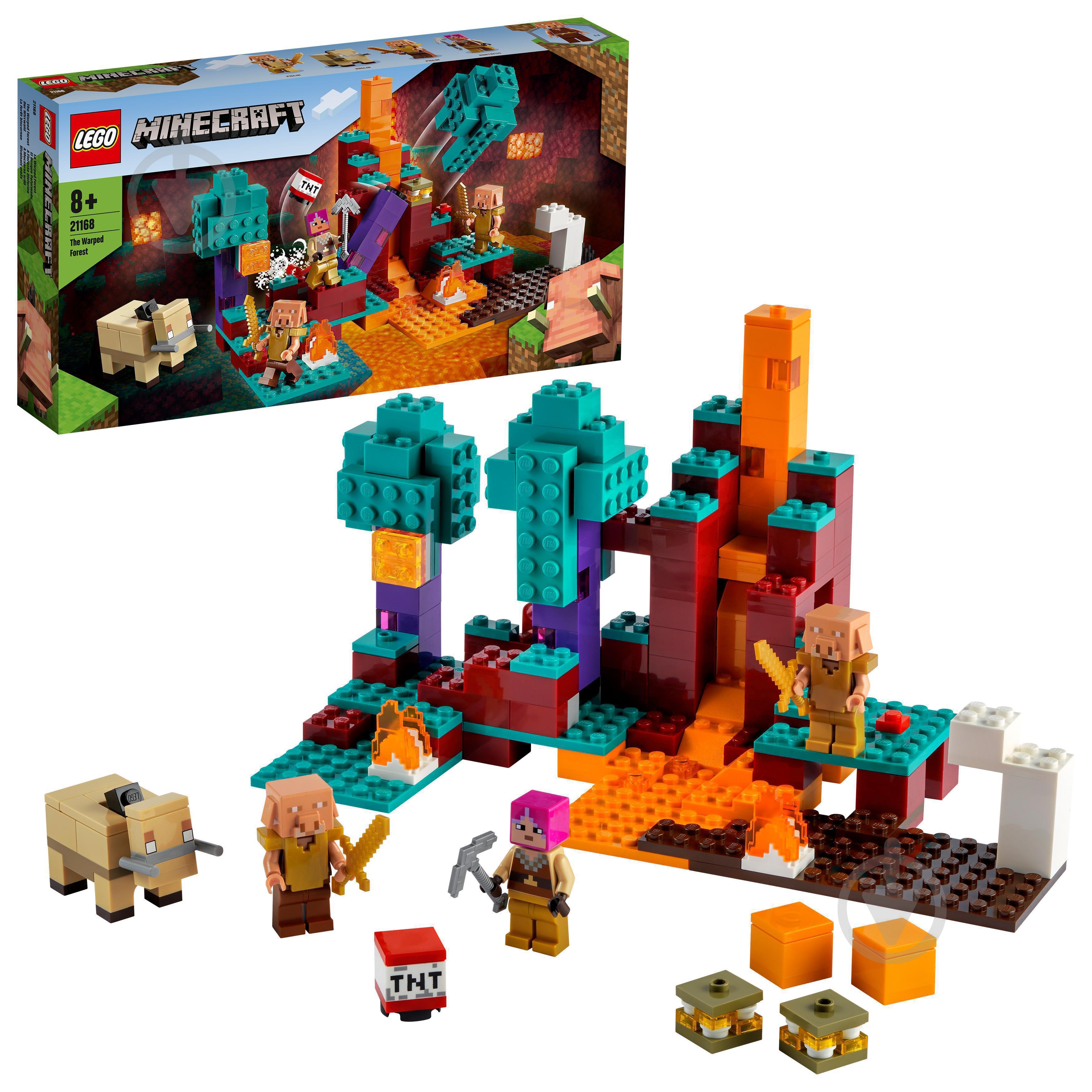 Конструктор LEGO Minecraft Причудливый лес 21168 - фото 2 Конструктор LEGO Minecraft Причудливый лес 21168 - фото 2