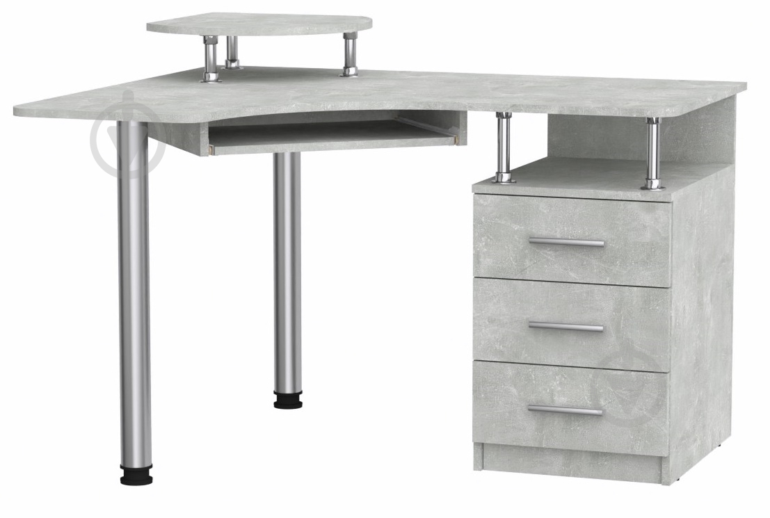 Стол компьютерный Компанит СУ-2 ателье светлый - фото 1 Стол компьютерный Компанит СУ-2 ателье светлый - фото 1