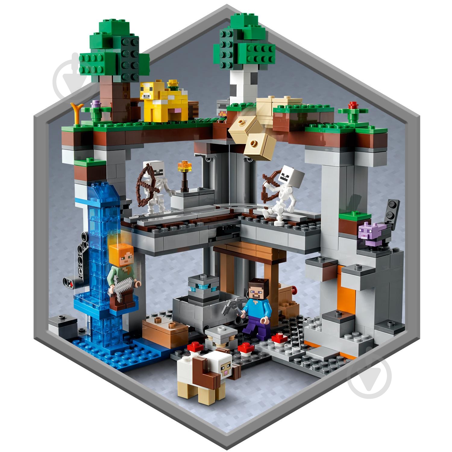 Конструктор LEGO Minecraft Первое приключение 21169 - фото 9