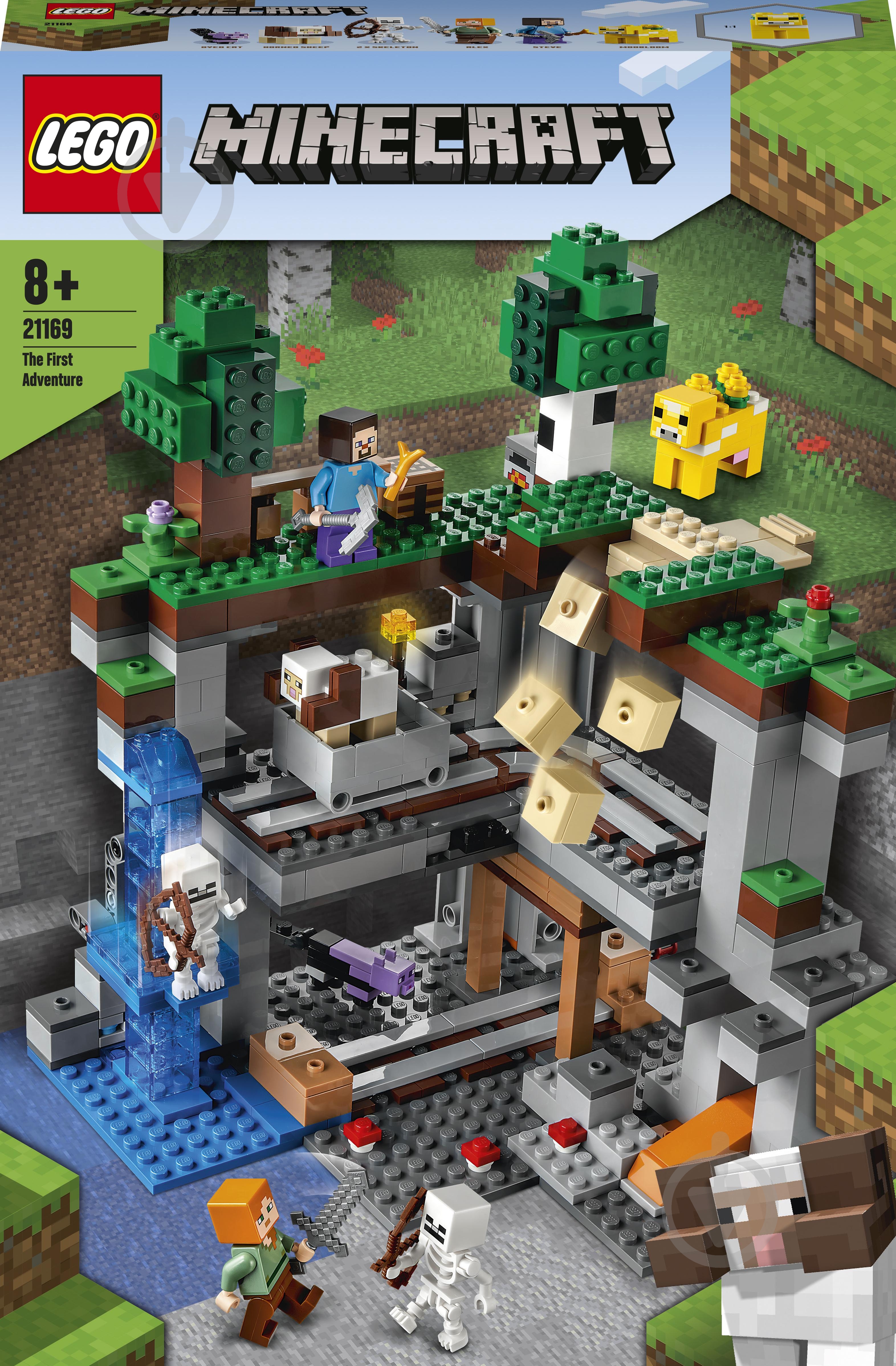 Конструктор LEGO Minecraft Первое приключение 21169 - фото 1
