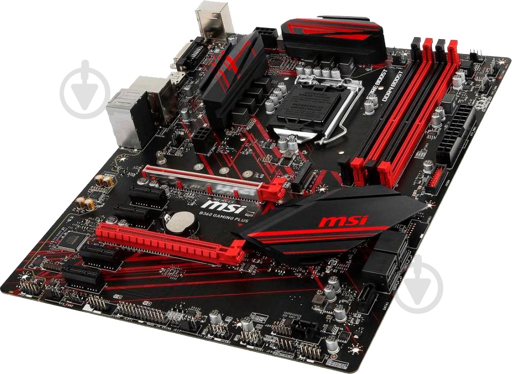 Материнская плата MSI B360 GAMING PLUS (Socket 1151, Intel B360, ATX) - фото 3 Материнская плата MSI B360 GAMING PLUS (Socket 1151, Intel B360, ATX) - фото 3
