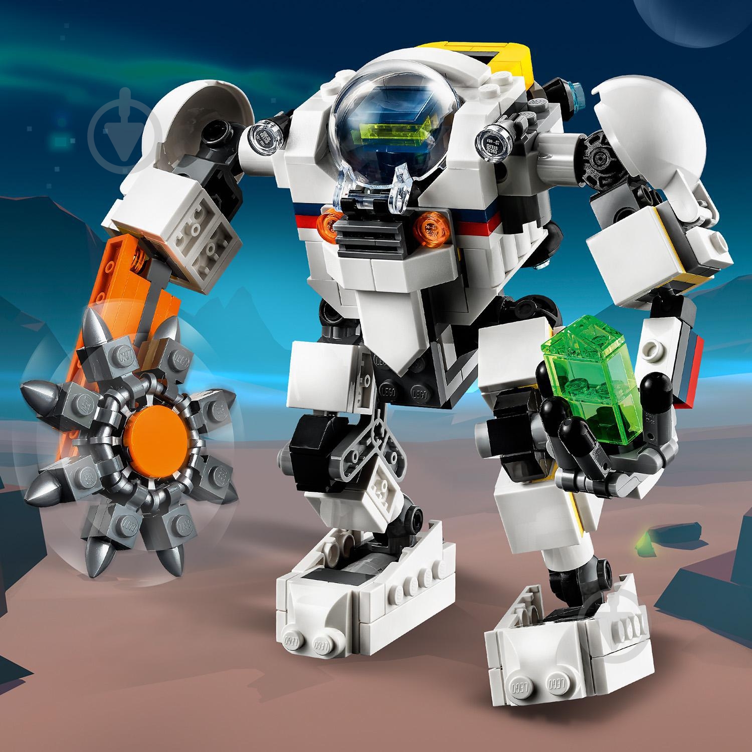 Конструктор LEGO Creator Космічний видобувний робот 31115 - фото 7