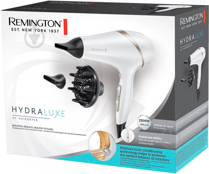 Фен Remington AC8901 HYDRAluxe - фото 3 Фен Remington AC8901 HYDRAluxe - фото 3