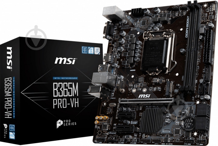Материнская плата MSI B365M PRO-VH (Socket 1151, Intel B365, ATX) - фото 4